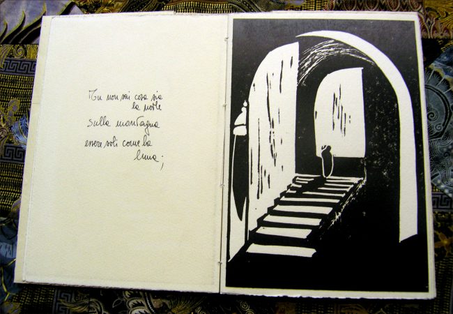 uomo del mio tempo libro artista